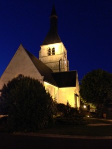 La place de l'Eglise du Lion d'Or